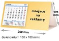 kalendarze biurkowe - piramidki - wzór KP2-101