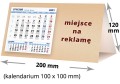 kalendarze biurkowe - piramidki - wzór KP2-103