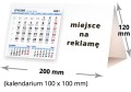 kalendarze biurkowe - piramidki - wzór KP2-104