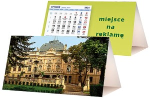 Kalendarze biurkowe - PIRAMIDKA standard - wzór KP2-107