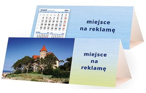 Kalendarze biurkowe - PIRAMIDKA duża - wzór KP3-003