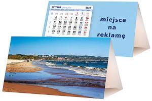 Kalendarze biurkowe - PIRAMIDKA standard - wzór KP2-108