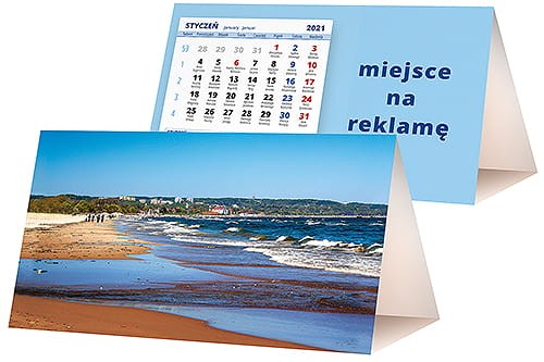 kalendarze biurkowe - piramidki - wzór KP2-108