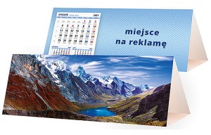 Kalendarze biurkowe - PIRAMIDKA duża - wzór KP3-004