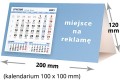 kalendarze biurkowe - piramidki - wzór KP2-112