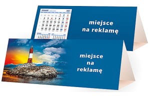 Kalendarze biurkowe - PIRAMIDKA duża - wzór KP3-006