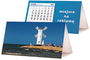 Kalendarze biurkowe - PIRAMIDKA standard - wzór KP2-115