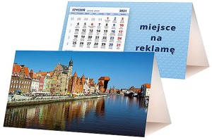 Kalendarze biurkowe - PIRAMIDKA standard - wzór KP2-116