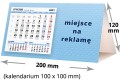 kalendarze biurkowe - piramidki - wzór KP2-116