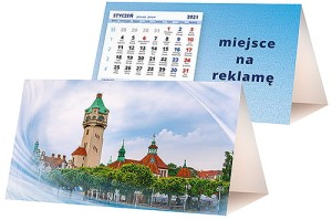 Kalendarze biurkowe - PIRAMIDKA standard - wzór KP2-117