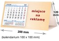 kalendarze biurkowe - piramidki - wzór KP2-120