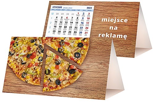 kalendarze biurkowe - piramidki - wzór KP2-122