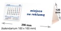 kalendarze biurkowe - piramidki - wzór KP3-010