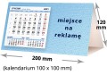 kalendarze biurkowe - piramidki - wzór KP2-125