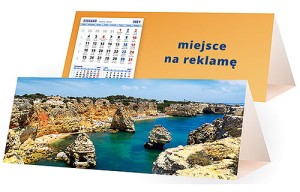 Kalendarze biurkowe - PIRAMIDKA duża - wzór KP3-011