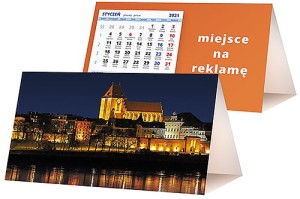 Kalendarze biurkowe - PIRAMIDKA standard - wzór KP2-127