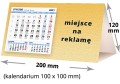 kalendarze biurkowe - piramidki - wzór KP2-131