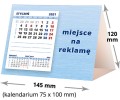 kalendarze biurkowe - piramidki - wzór KP1-003
