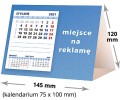 kalendarze biurkowe - piramidki - wzór KP1-009