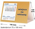 kalendarze biurkowe - piramidki - wzór KP1-011