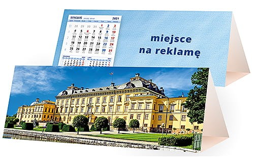 kalendarze biurkowe - piramidki - wzór KP3-014
