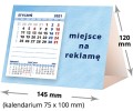 kalendarze biurkowe - piramidki - wzór KP1-014