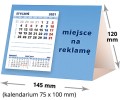 kalendarze biurkowe - piramidki - wzór KP1-015