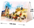 kalendarze biurkowe - piramidki - wzór KP1-016