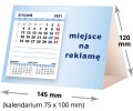 kalendarze biurkowe - piramidki - wzór KP1-019