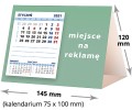 kalendarze biurkowe - piramidki - wzór KP1-020