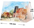 kalendarze biurkowe - piramidki - wzór KP1-022