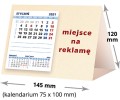 kalendarze biurkowe - piramidki - wzór KP1-022