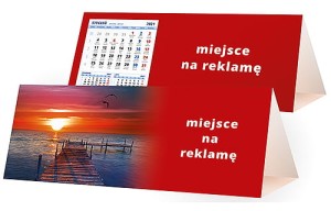 Kalendarze biurkowe - PIRAMIDKA duża - wzór KP3-017
