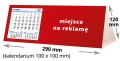 kalendarze biurkowe - piramidki - wzór KP3-017