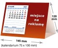 kalendarze biurkowe - piramidki - wzór KP1-026
