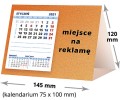 kalendarze biurkowe - piramidki - wzór KP1-027