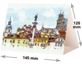 kalendarze biurkowe - piramidki - wzór KP1-028