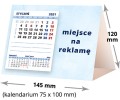 kalendarze biurkowe - piramidki - wzór KP1-028