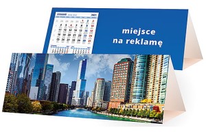 Kalendarze biurkowe - PIRAMIDKA duża - wzór KP3-021