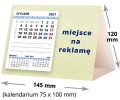 kalendarze biurkowe - piramidki - wzór KP1-033