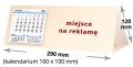 kalendarze biurkowe - piramidki - wzór KP3-022