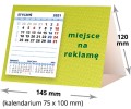 kalendarze biurkowe - piramidki - wzór KP1-037