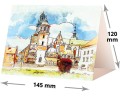 kalendarze biurkowe - piramidki - wzór KP1-041