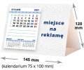 kalendarze biurkowe - piramidki - wzór KP1-041