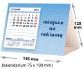 kalendarze biurkowe - piramidki - wzór KP1-042