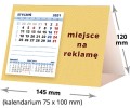 kalendarze biurkowe - piramidki - wzór KP1-043