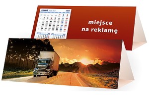 Kalendarze biurkowe - PIRAMIDKA duża - wzór KP3-026