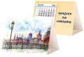 kalendarze biurkowe - piramidki - wzór KP1-044