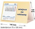kalendarze biurkowe - piramidki - wzór KP1-044