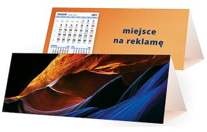 Kalendarze biurkowe - PIRAMIDKA duża - wzór KP3-027